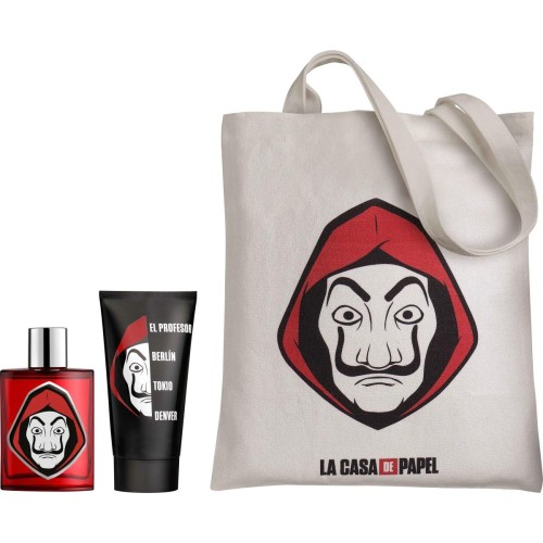 Air-Val Netflix La Casa De Papel Gift Set Edt 100 Ml + Shower Gel 150 Ml + Tote Bag 9526 8411114095264