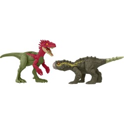 Mattel Jurassic World Danger Pack Eoraptor Vs. Stegouros HLN49 / HTK47 194735192403