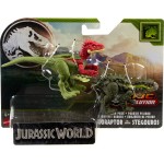 Mattel Βασικές Φιγούρες Δεινοσαύρων Jurassic World Danger Pack Eoraptor Vs. Stegouros HLN49 / HTK47 194735192403
