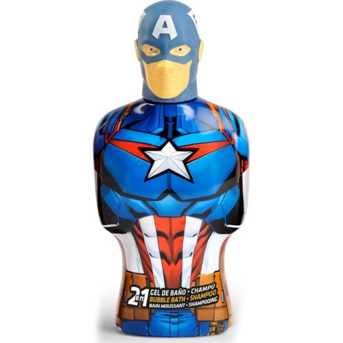 martinelia Bubble Bath Shampoo Captain America  LN-2539 8412428025398