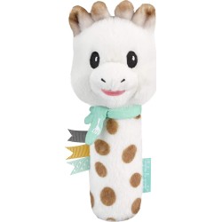 Sophie La Giraffe Sweety Squeaking Baby Rattle, Soft To Touch Cotton, Easy T S010333 3056560103337