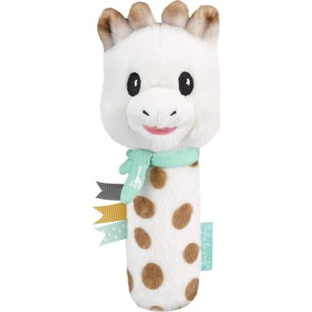 Sophie La Giraffe Sweety Squeaking Baby Rattle, Soft To Touch Cotton, Easy T S010333 3056560103337