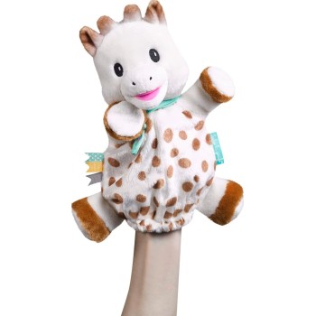 Sophie La Giraffe Sophie The Giraffe Super Soft Puppet Comforter S010334 3056560103344