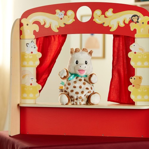 Sophie La Giraffe Sophie The Giraffe Super Soft Puppet Comforter S010334 3056560103344