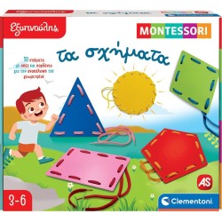 Clementoni Smart Educational Game Montessori The Shapes For 3+ Years 1024-63239 8005125632398