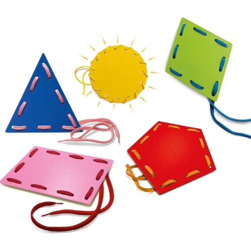 Clementoni Smart Educational Game Montessori The Shapes For 3+ Years 1024-63239 8005125632398
