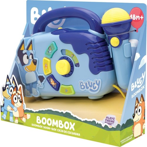 As company Bluey Βρεφικό Προσχολικό Παιχνίδι Ραδιόφωνο Boombox Για 18+ Μηνών 1000-49421 5050868494218
