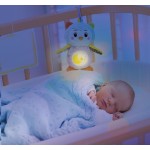 Clementoni Fluffy Owl Sleeping Owl With Light For 0+ Months 1000-17801 8005125178018