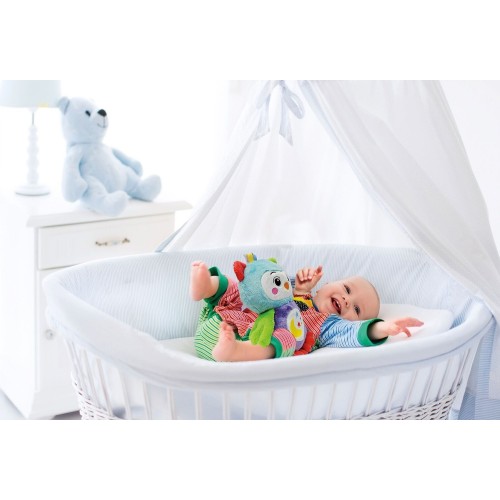 Clementoni Fluffy Owl Sleeping Owl With Light For 0+ Months 1000-17801 8005125178018