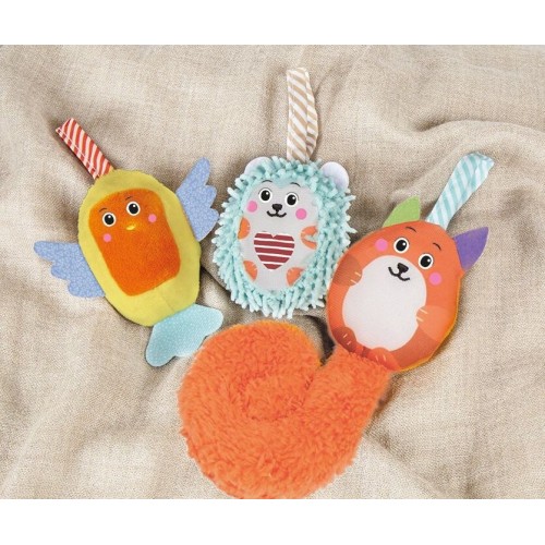 Clementoni Infant Crib Cheeks Cheerful Animals For 0+ Months 1000-17799 8005125177998