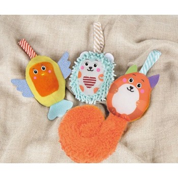 Clementoni Infant Crib Cheeks Cheerful Animals For 0+ Months 1000-17799 8005125177998