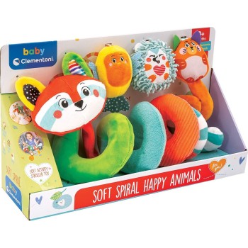 Clementoni Infant Crib Cheeks Cheerful Animals For 0+ Months 1000-17799 8005125177998