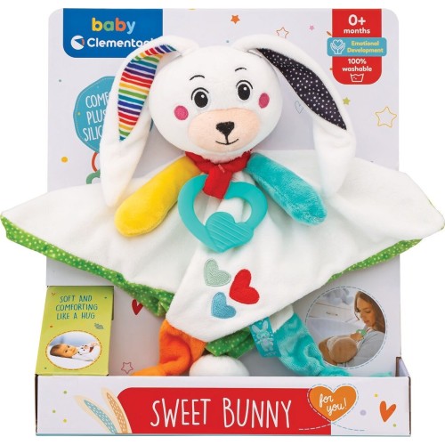 Clementoni Soft Fluffy Bunny For 0+ Months 1000-17791 8005125177912
