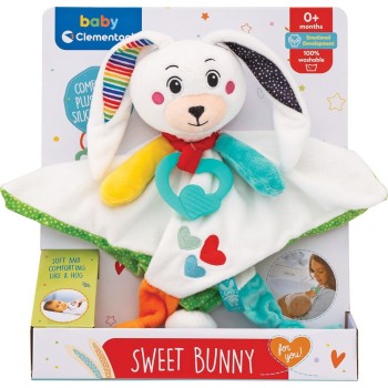 Clementoni Soft Fluffy Bunny For 0+ Months 1000-17791 8005125177912
