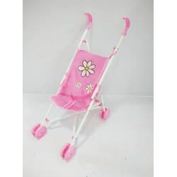 Toys-shop Choice Καροτσάκι Κούκλας Μπαστούνι Ροζ JH013962 6990416139620