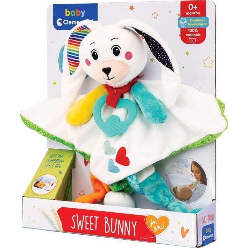 Clementoni Soft Fluffy Bunny For 0+ Months 1000-17791 8005125177912