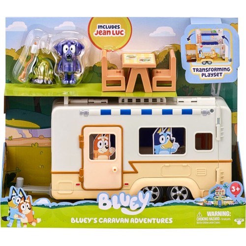 Giochi Preziosi Bluey s5 Playset Caravan & Figure BLY50000 8056379158028
