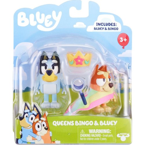 Giochi Preziosi Bluey 2 Φιγούρες 6 Εκ. & Αξεσουάρ - 1 Τμχ BLY55000 8056379158592