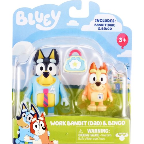 Giochi Preziosi Bluey 2 Figures 6Cm & Accessories - 1 Tmx BLY55000 8056379158592