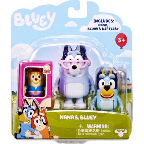 Giochi Preziosi Bluey 2 Figures 6Cm & Accessories - 1 Tmx BLY55000 8056379158592