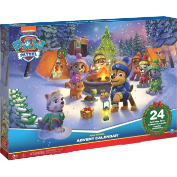 Spin Master Paw Patrol: Advent Calendar (6063791) Χριστουγεννιάτικο Ημερολόγιο Paw Patrol 092122 778988417560