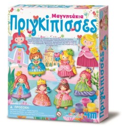 4M Πριγκίπισσες Μαγνητάκια/Καρφίτσα-Κατασκευή 3528 4893156035288
