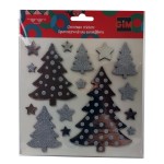 GIM Χριστουγεννιάτικα Αυτοκόλλητα Sticker Eva Xmas - 1Τμχ 770-91139 5204549158375