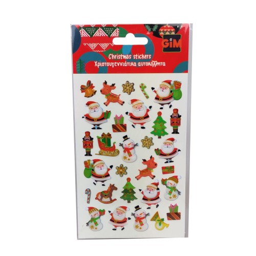 GIM Sticker Epoxy Xmas 770-91172 5204549158382