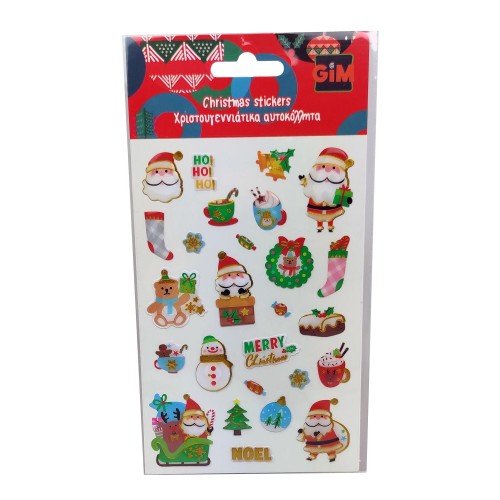 GIM Sticker Epoxy Xmas 770-91172 5204549158382