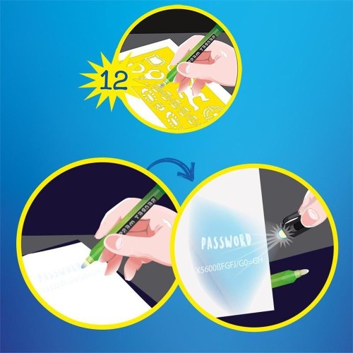 TRENDHAUS Στυλό Trend Secret Message Pen (+12 Στένσιλ) 959423 | Toys ...