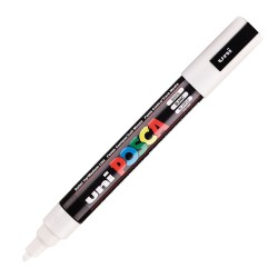 Uni-ball Mitsubishi Pencil Marker Posca White PC-5M-WHITE 4902778916254