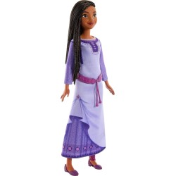 Mattel Disney Wish Asha Of Rosas, Collectible Fashion Doll, Poseable Doll With Long Hair HPX23 194735170012