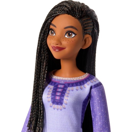 Mattel Disney Wish Asha Of Rosas, Collectible Fashion Doll, Poseable Doll With Long Hair HPX23 194735170012