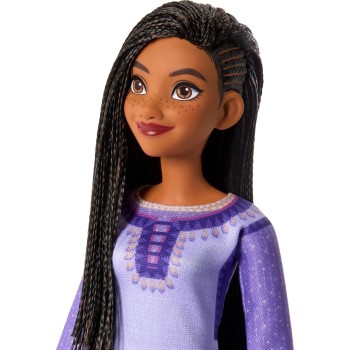 Mattel Disney Wish Asha Of Rosas, Collectible Fashion Doll, Poseable Doll With Long Hair HPX23 194735170012