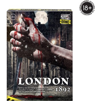 As company Επιτραπέζιο Παιχνίδι Crime Scene London 1892 Για Ηλικίες 18+ Χρονών Και 1+ Παίκτες 1040-21701 5203068217013