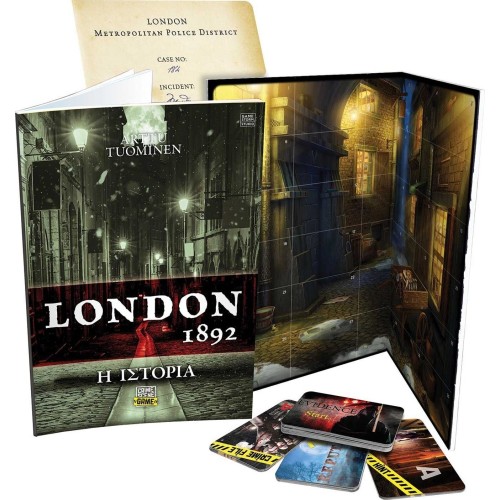 As company Επιτραπέζιο Παιχνίδι Crime Scene London 1892 Για Ηλικίες 18+ Χρονών Και 1+ Παίκτες 1040-21701 5203068217013