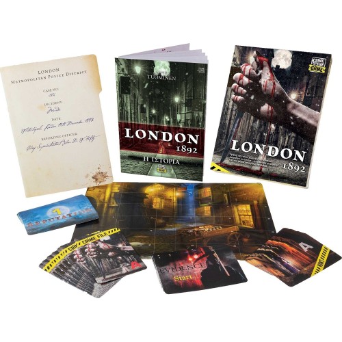 As company Επιτραπέζιο Παιχνίδι Crime Scene London 1892 Για Ηλικίες 18+ Χρονών Και 1+ Παίκτες 1040-21701 5203068217013