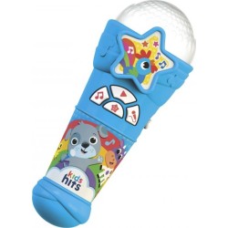 50 50 Games Kids Hits Light Up Microphone Children S Songs Blue FOR 2+ Yrs 16/003 4897126752069