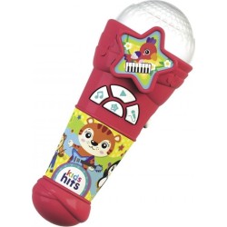 50 50 Games Kids Hits Φωτεινό Μικρόφωνο Παιδικά Τραγούδια Κόκκινο ΓΙΑ 2+ Ετων 16/004 4897126752595