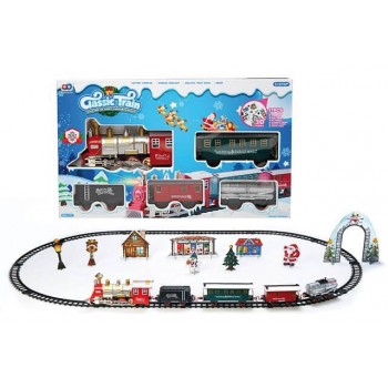 Toys-shop Choice B/O Τρένο Σιδηρόδρομος Σετ Με Φώτα Και Ήχους JB049303 6990416493036