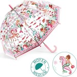 Djeco Childrens Umbrella With Metallic Details Mermaid 70cm. 04717 3070900047174