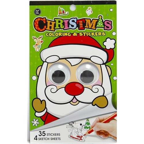 Christakopoulos Drawing Pad With Stickers 23x14cm 5724 5212007589890