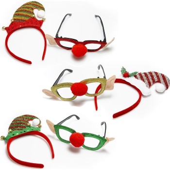 Christakopoulos Christmas Tree With Glasses 3x 23cm 5812 5212007588893