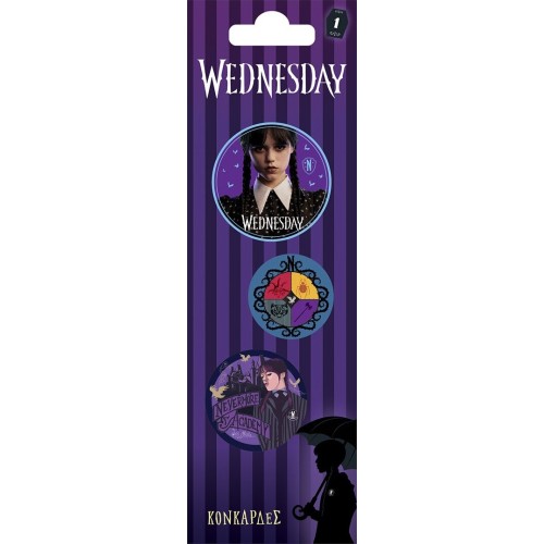 Χάρτινη Πόλη Badges - Wednesday 1 HP.BAD.0009 5206021121372