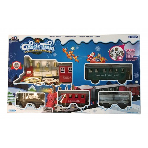 Toys-shop Choice B/O Τρένο Σιδηρόδρομος Σετ Με Φώτα Και Ήχους JB049303 6990416493036