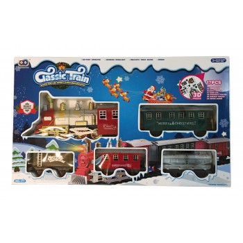 Toys-shop Choice B/O Τρένο Σιδηρόδρομος Σετ Με Φώτα Και Ήχους JB049303 6990416493036