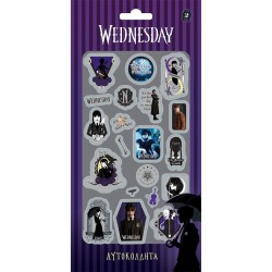Χάρτινη Πόλη Puffy Stickers - Wednesday 2 HP.ST.P.0102 5206021121655