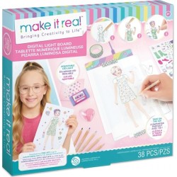 Make It Real Fashion Sketchbook | Digital Light Board 3503 695929035037