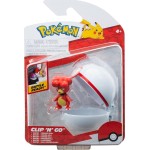 Jazwares Pokemon - Poke Ball Clip N Go Με Φιγούρα Magby And Premier Ball 5 Εκ. JW095057 191726482925