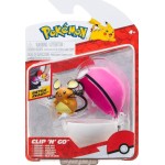 Jazwares Pokemon - Poke Ball Clip N Go Με Φιγούρα Dedenne Και Love Ball 5 Εκ. JW095057 191726482918